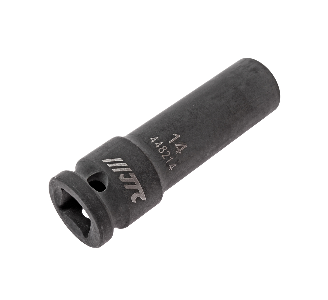 JTC-448214 Головка торцевая 1/2" 14мм ударная глубокая L=82мм