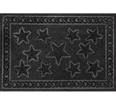 Коврик придверный резиновый ComeForte PIN MAT 40х60см «ЗВЕЗДОЧКИ» 10шт/уп